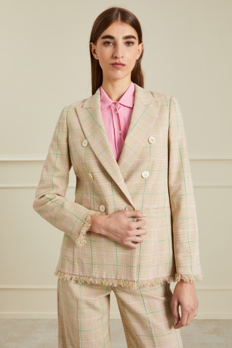 Blazer in stuoia Fashion Market