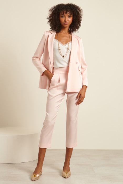 Blazer doppiopetto con cintura Fashion Market