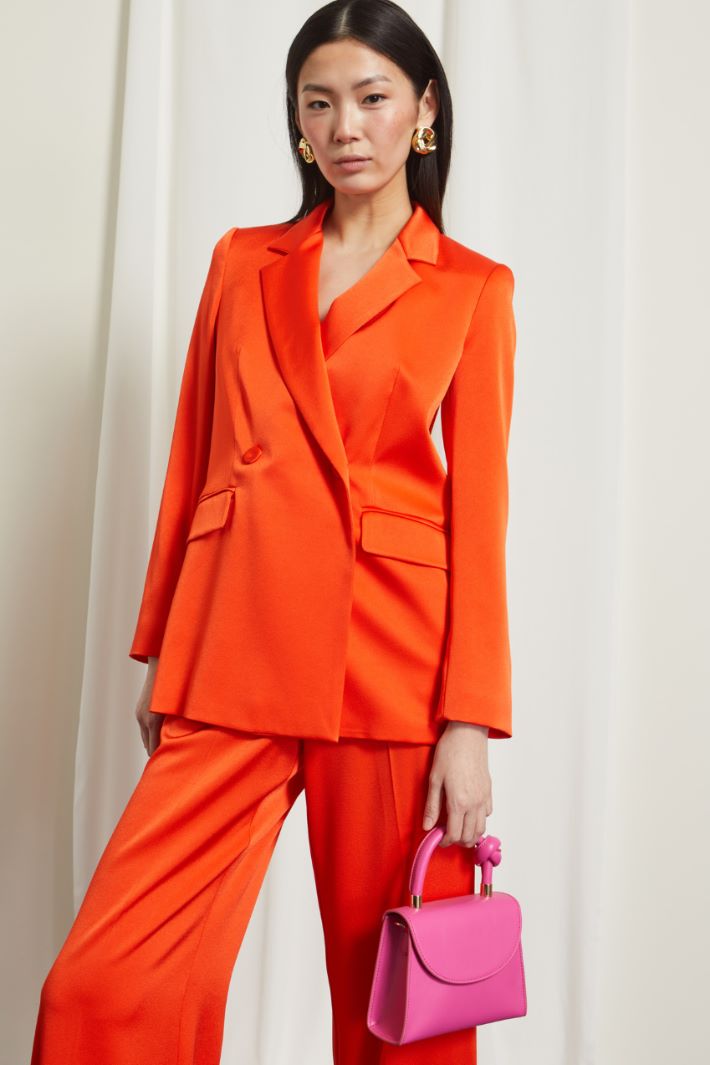 Blazer doppiopetto con cintura Fashion Market - 3