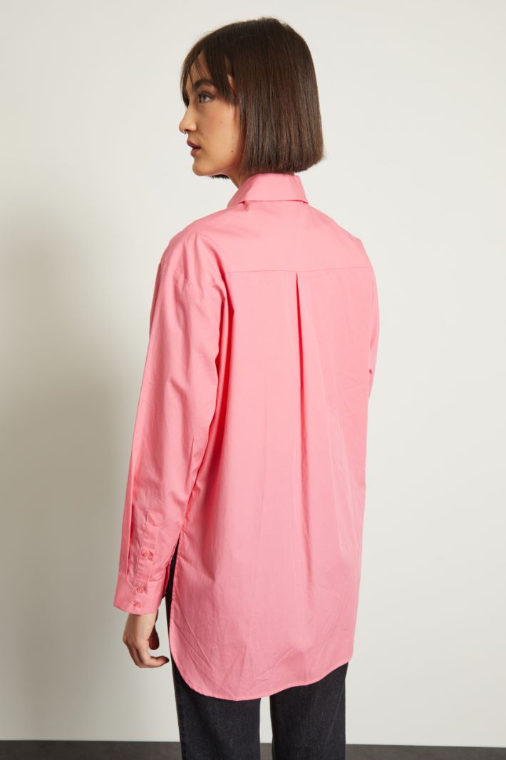 Camicia con patch Fashion Market - 4