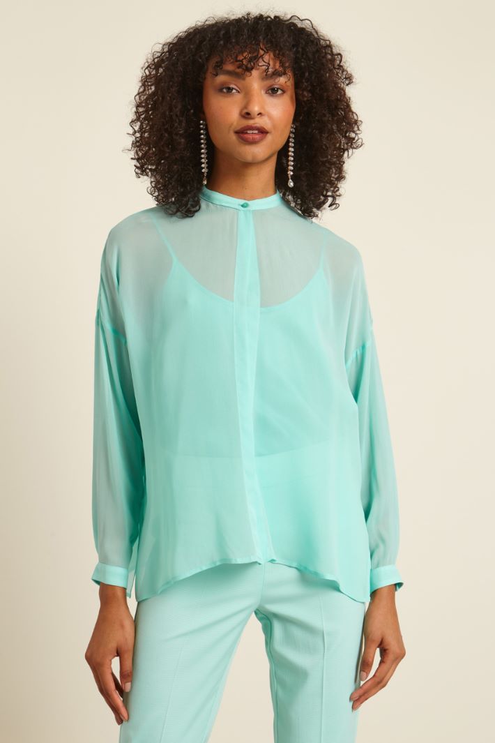 Blusa con spacchi laterali Fashion Market - 2