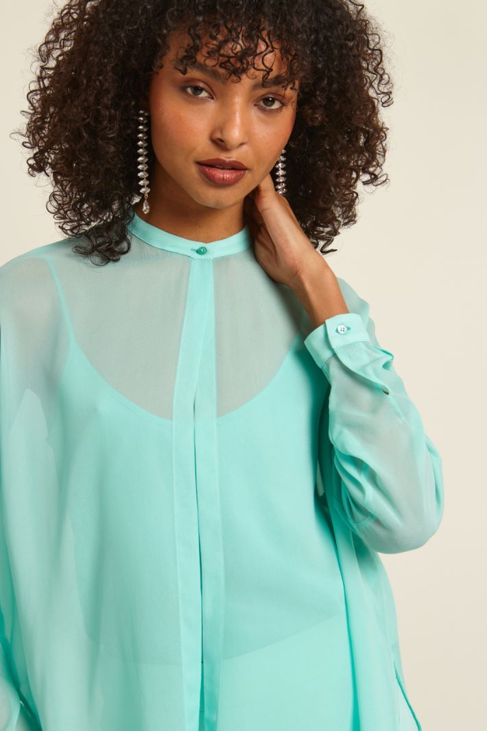 Blusa con spacchi laterali Fashion Market - 3