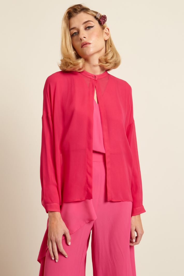 Blusa con spacchi laterali Fashion Market - 2