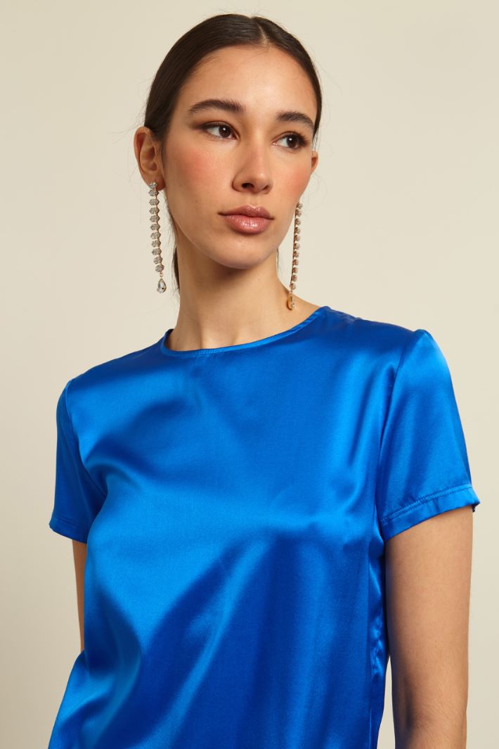 T-shirt in raso  Fashion Market - 3
