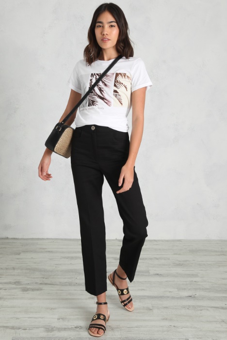 Pantaloni dritti in drill Fashion Market