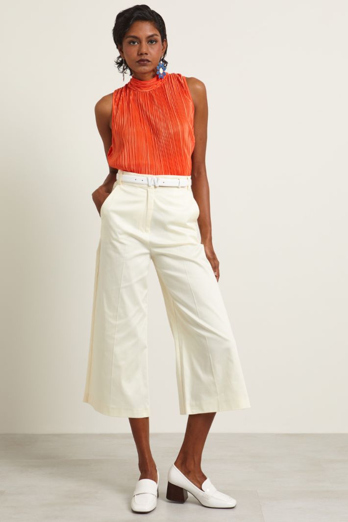 Pantaloni ampi  - PANNA - Fashion Market