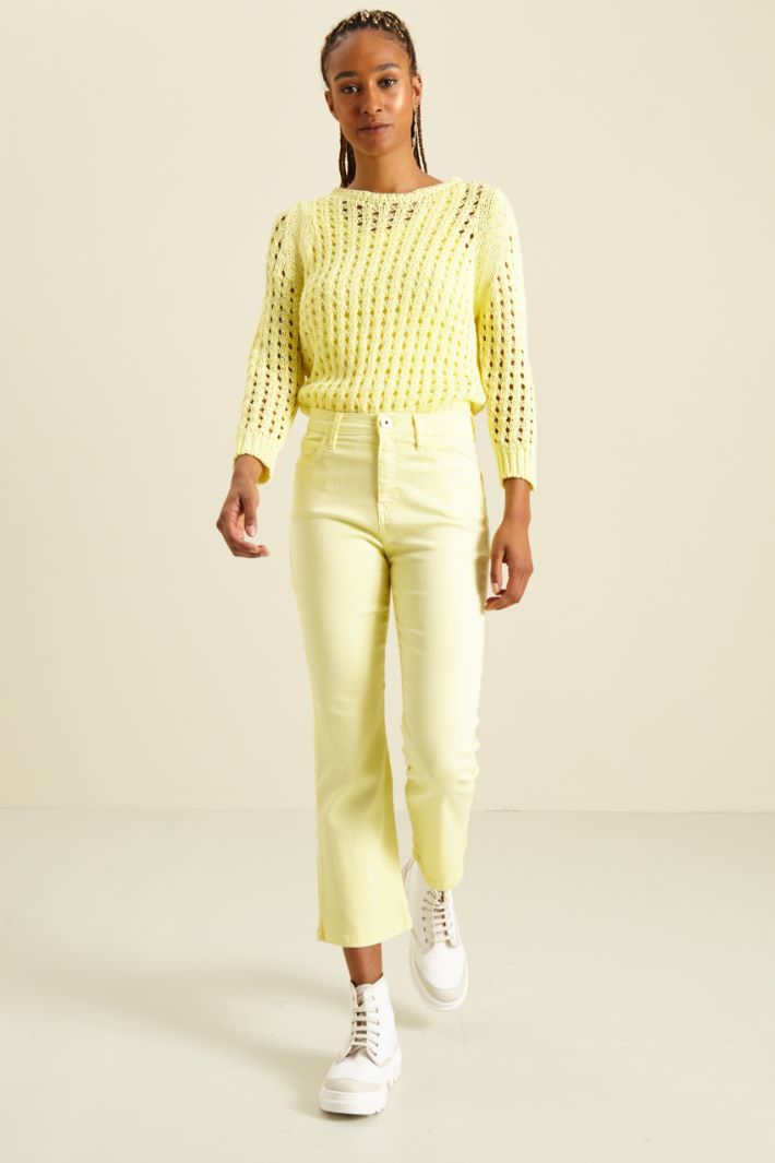 Jeans flare - GIALLO - Fashion Market