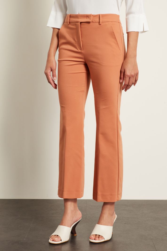 Pantaloni con passanti in vita Fashion Market - 2