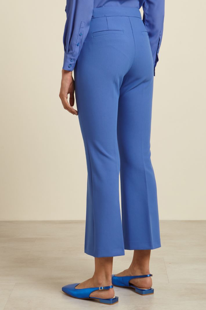 Pantaloni in tela double Fashion Market - 4