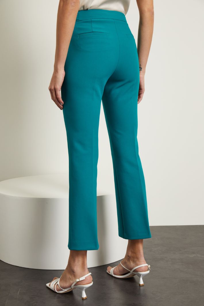 Pantaloni in tela double Fashion Market - 4