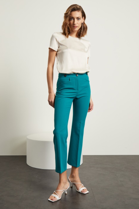 Pantaloni in tela double Fashion Market