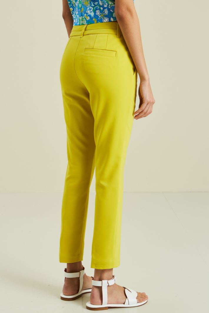 Pantaloni chino - GIALLO LIMONE - Fashion Market - 4