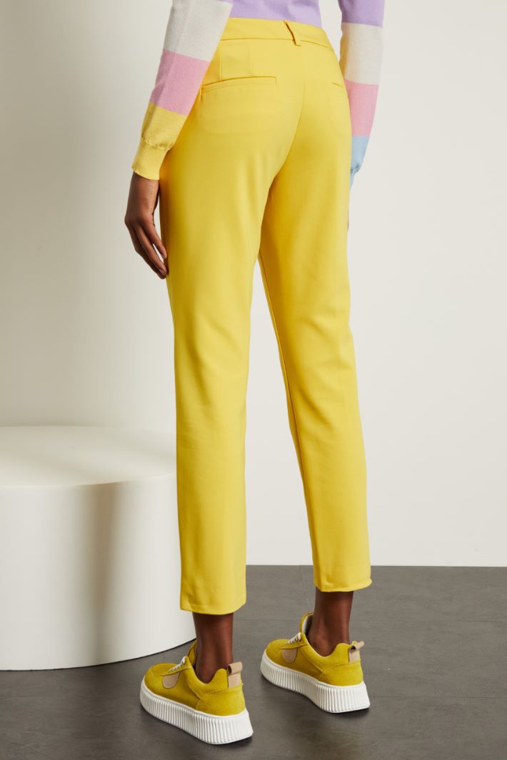 Pantaloni rifiniti a puntino Fashion Market - 4