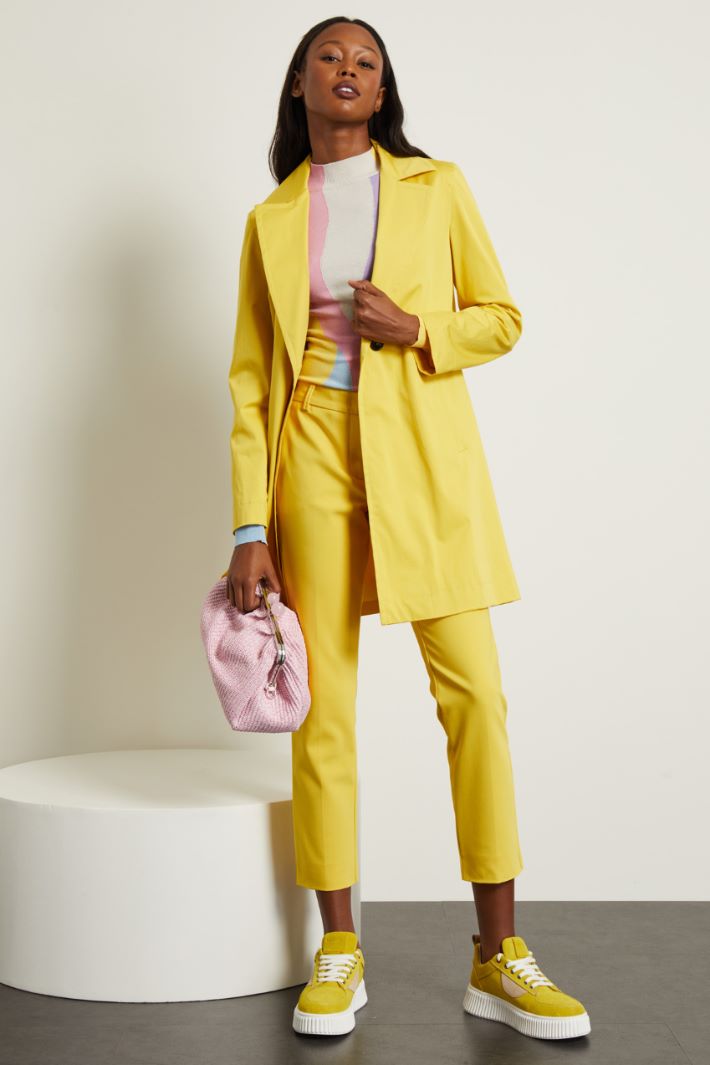 Pantaloni rifiniti a puntino Fashion Market