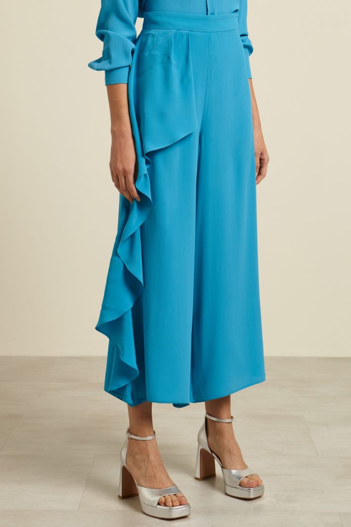 Pantaloni con volant Fashion Market - 2