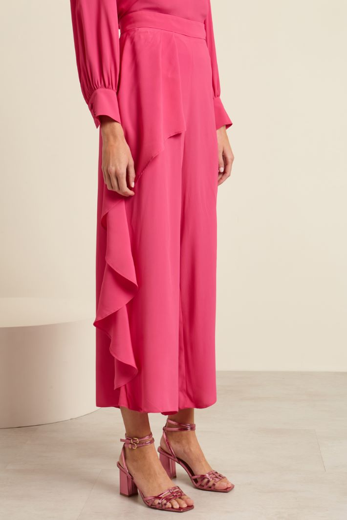 Pantaloni con volant Fashion Market - 2