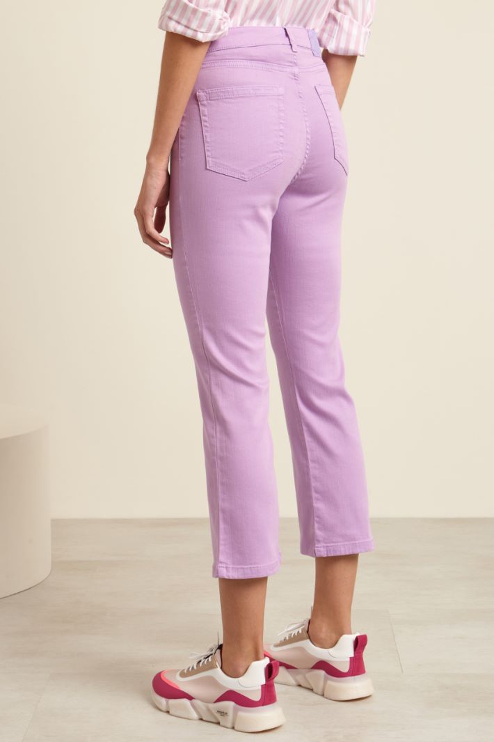 Pantaloni a trombetta in bull Fashion Market - 4