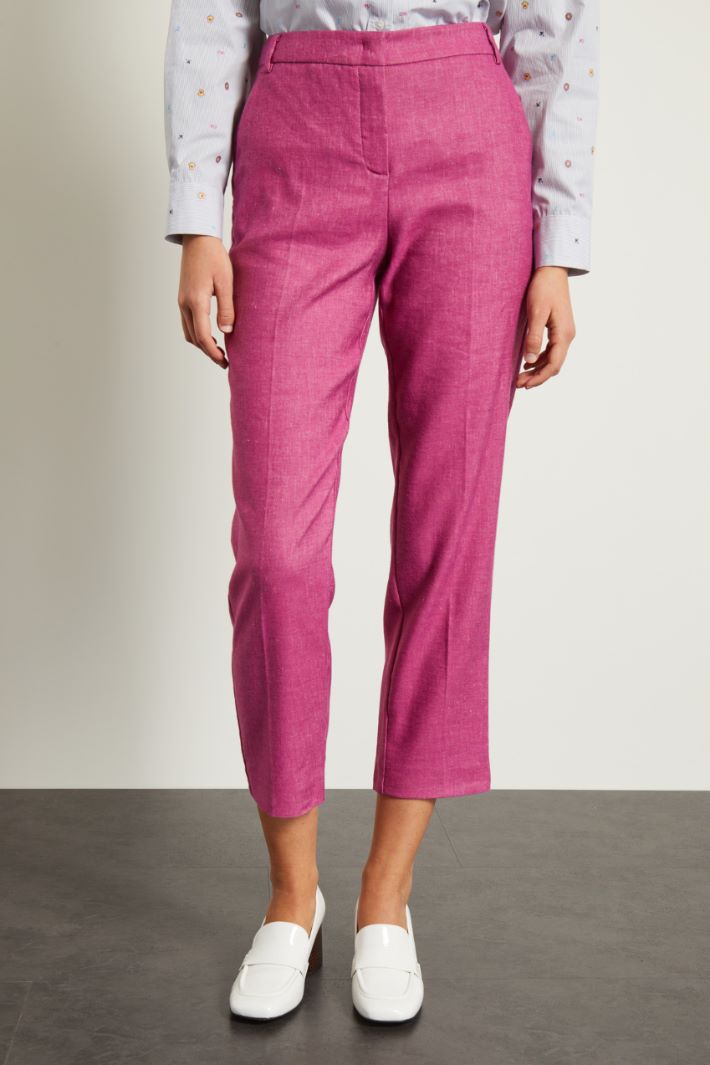 Pantaloni effetto denim Fashion Market - 2