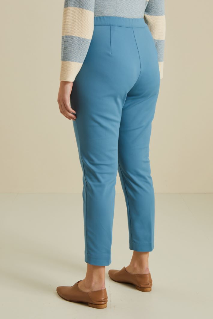 Pantaloni in cotone stretch Fashion Market - 4