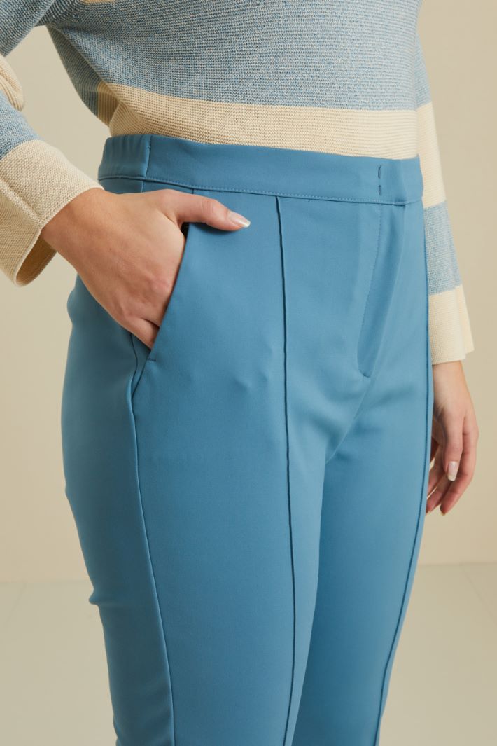 Pantaloni in cotone stretch Fashion Market - 3