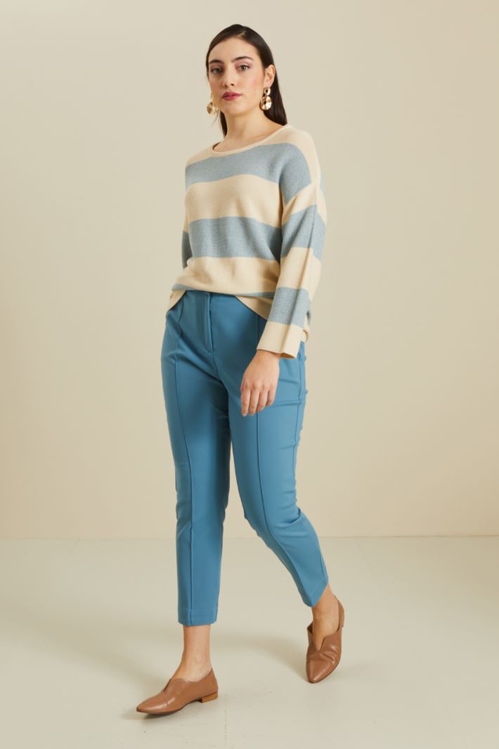 Pantaloni in cotone stretch Fashion Market