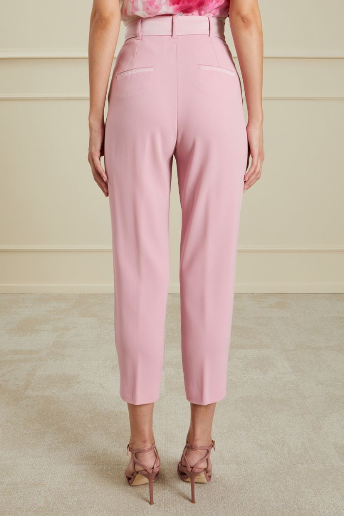 Pantaloni in crèpe Fashion Market - 4