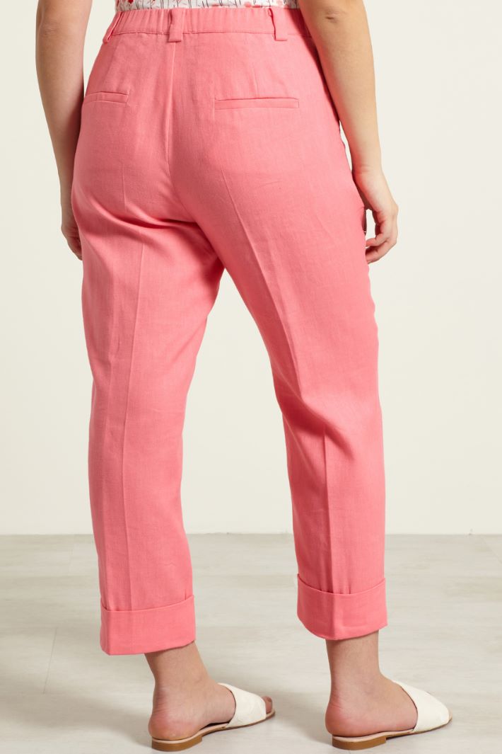 Pantaloni con risvolti Fashion Market - 4