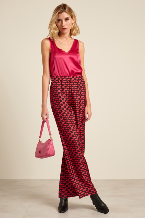 Top in raso di pura seta Fashion Market