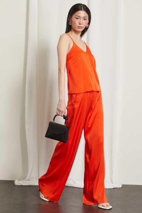 Top in raso fluido - Fashion Market