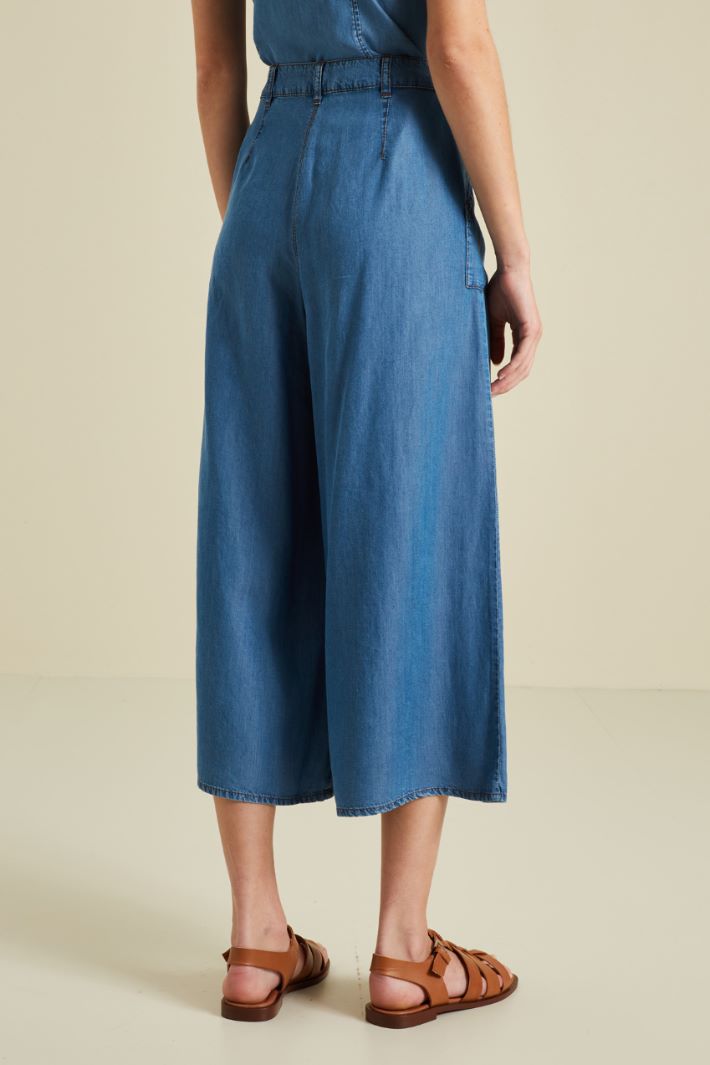Pantaloni a effetto denim Fashion Market - 4