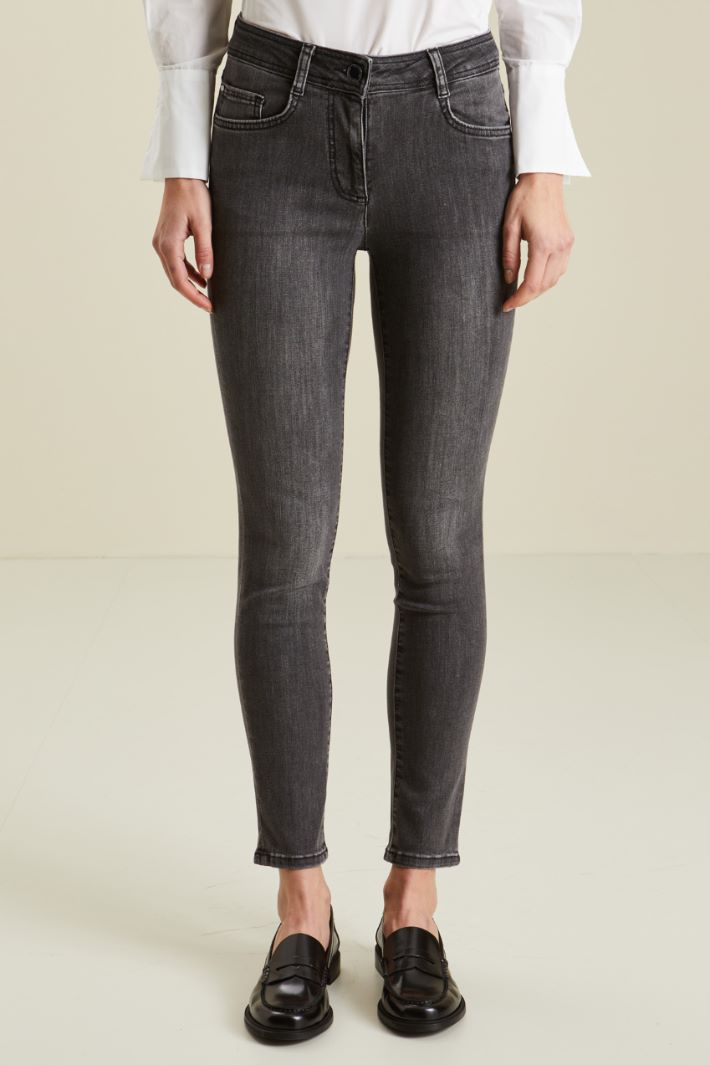 jeans skinny - GRIGIO - Fashion Market - 2