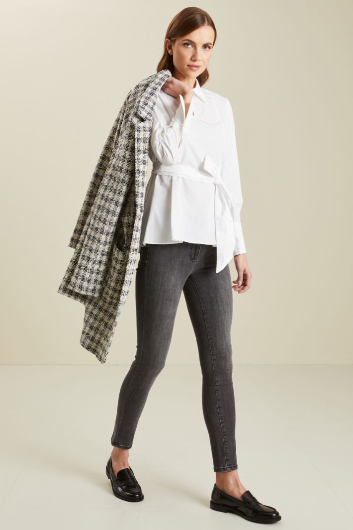 jeans skinny - GRIGIO - Fashion Market