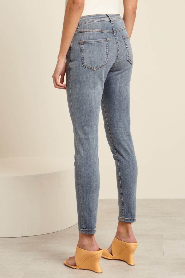 Jeans skinny con cinque tasche Fashion Market - 4