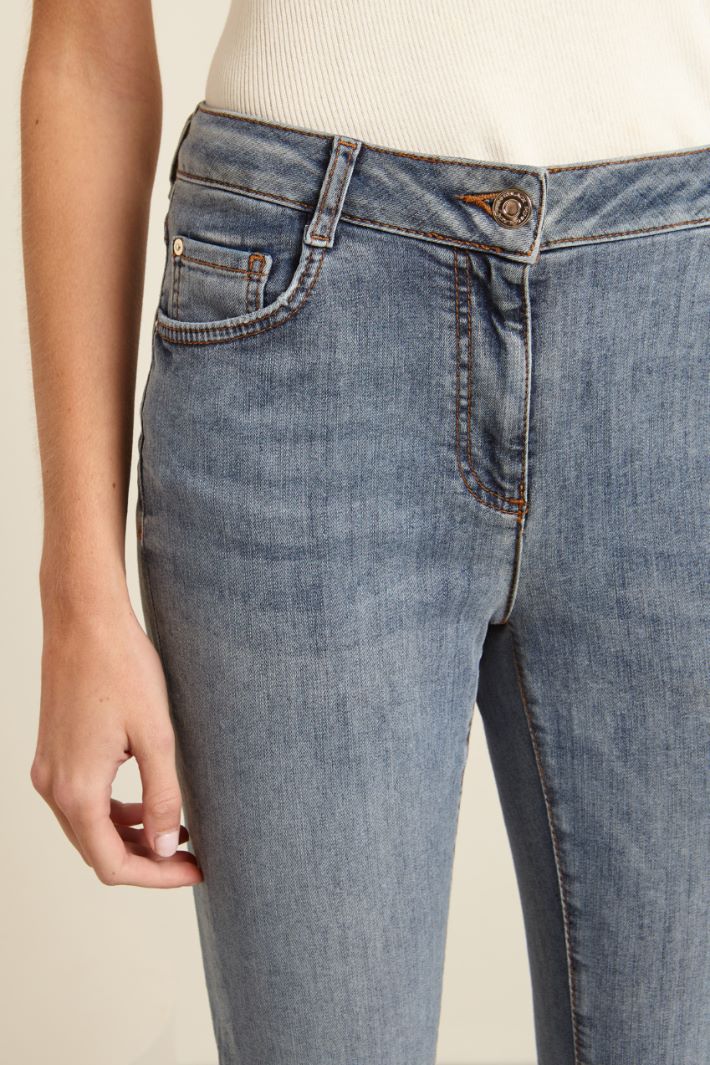Jeans skinny con cinque tasche Fashion Market - 3
