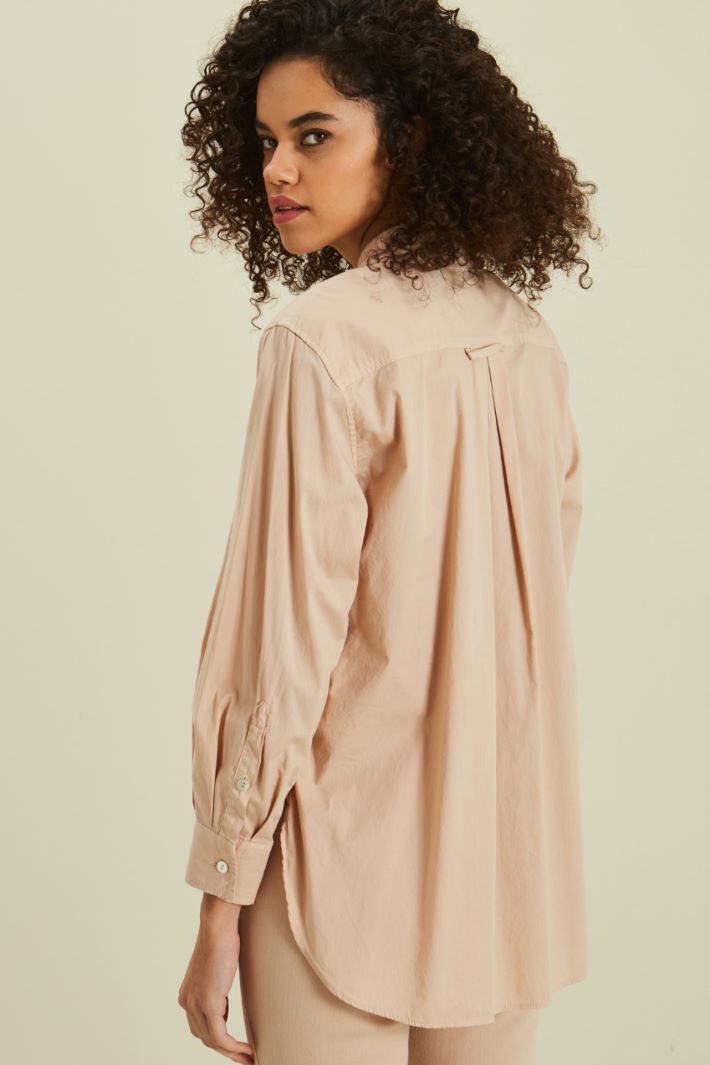 Camicia in popeline - NOCCIOLA - Fashion Market - 4