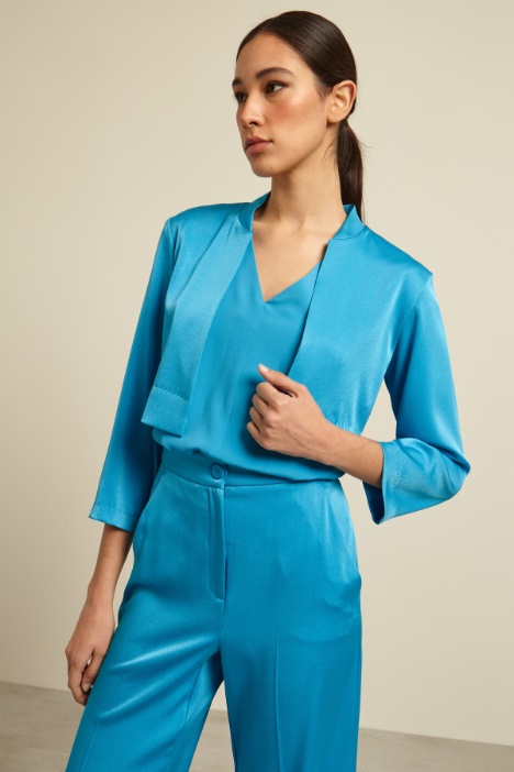 Bolero in satin - Fashion Market