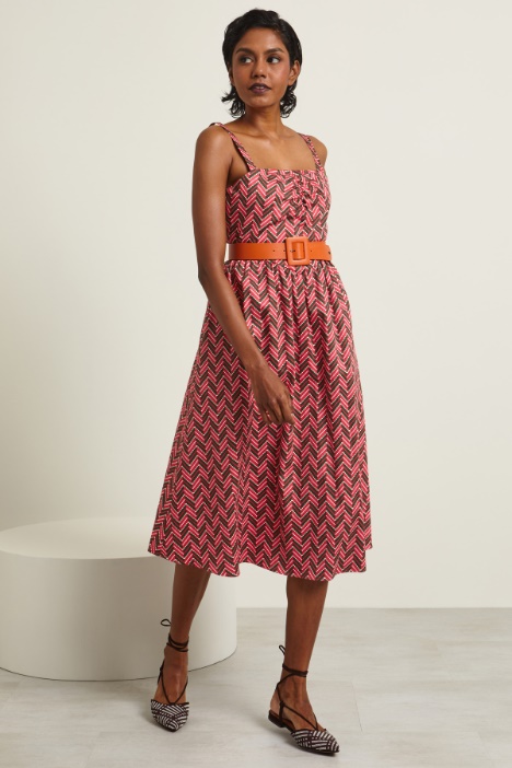 Abito con arricciature Fashion Market