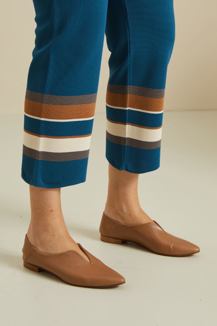 Pantaloni in maglia di viscosa Fashion Market - 3
