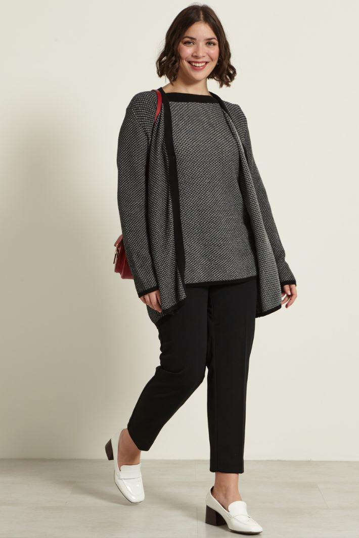 Cardigan lungo crépe Fashion Market