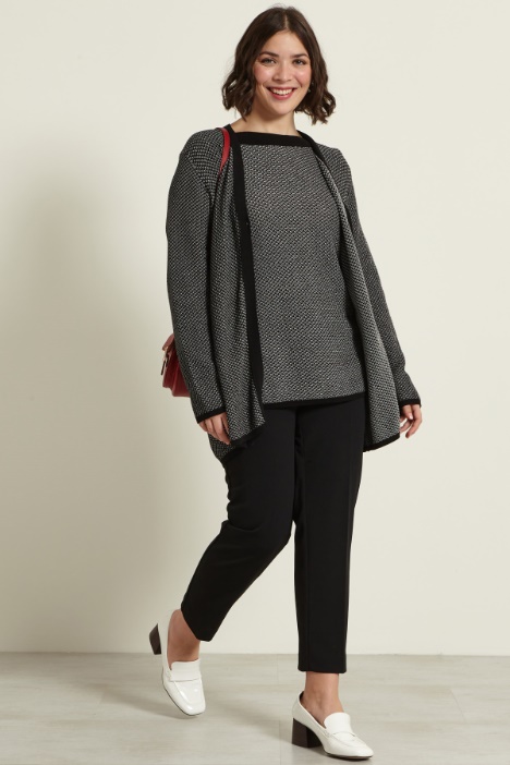 Cardigan lungo crépe Fashion Market