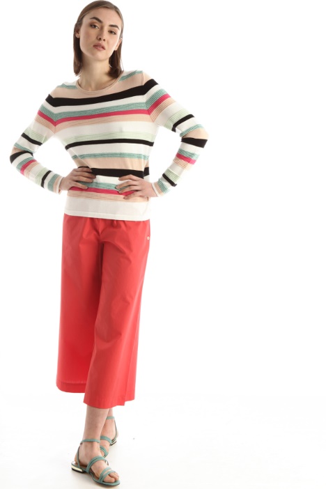 Maglia con intarsi Fashion Market