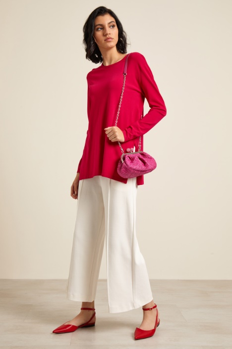 Maglia con spacchi laterali Fashion Market