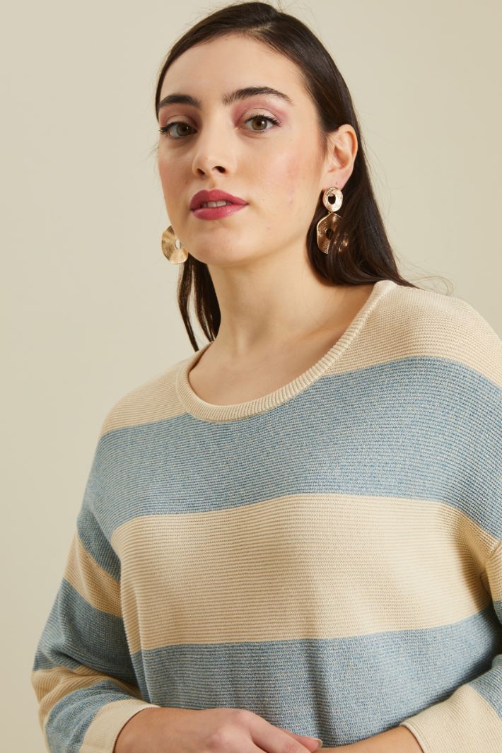 Maglia in cotone crèpe Fashion Market - 3