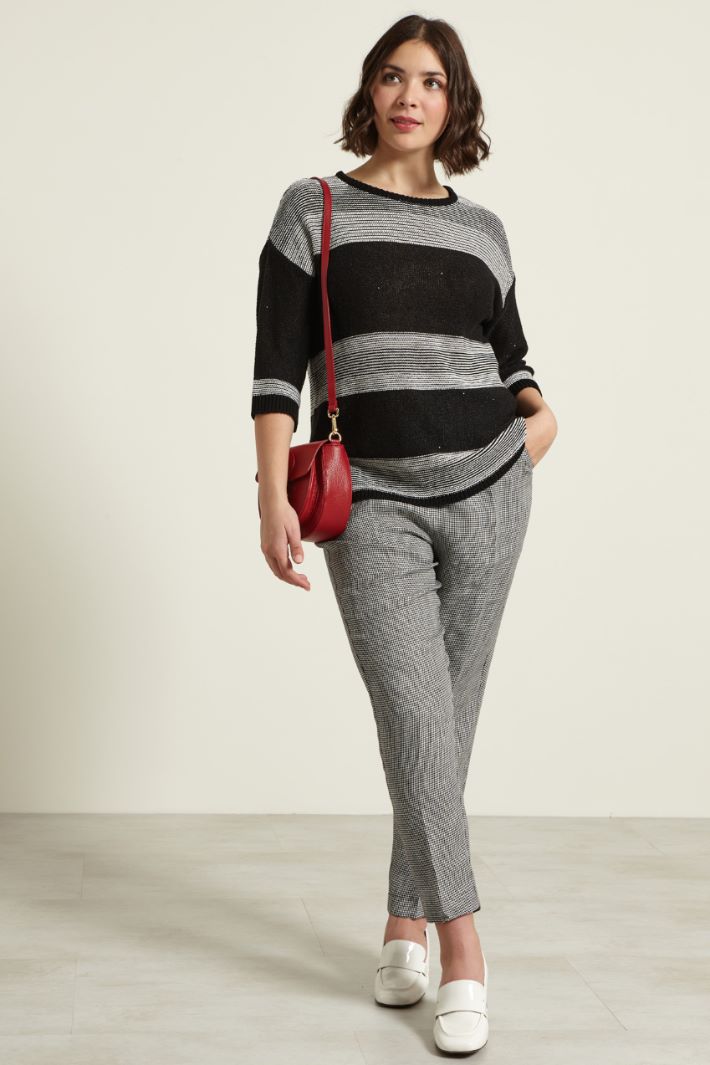 Maglia con micro paillettes Fashion Market