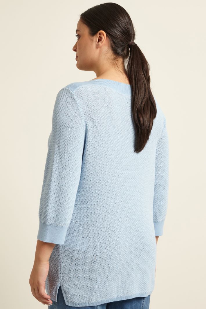 Maglia con maniche tre quarti Fashion Market - 4