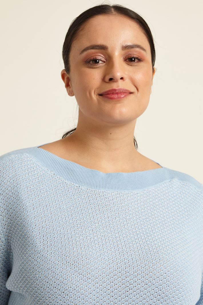 Maglia con maniche tre quarti Fashion Market - 3