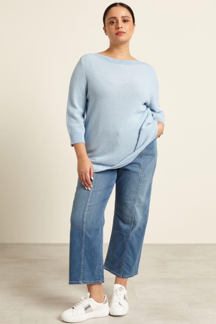 Maglia con maniche tre quarti Fashion Market