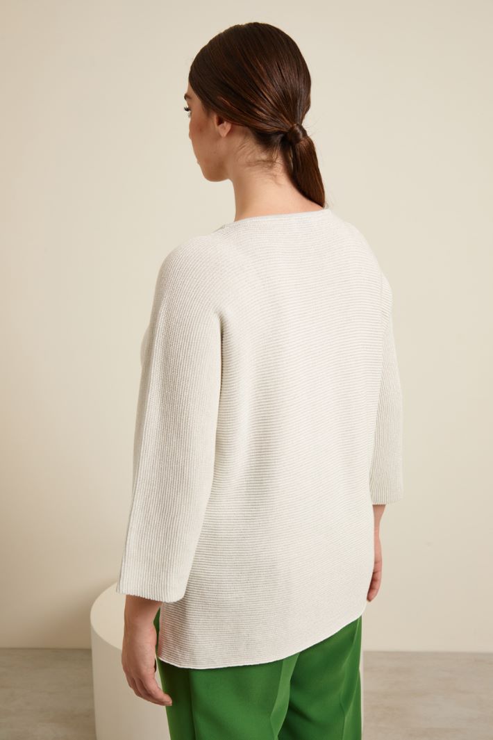 Maglia a coste orizzontali Fashion Market - 4