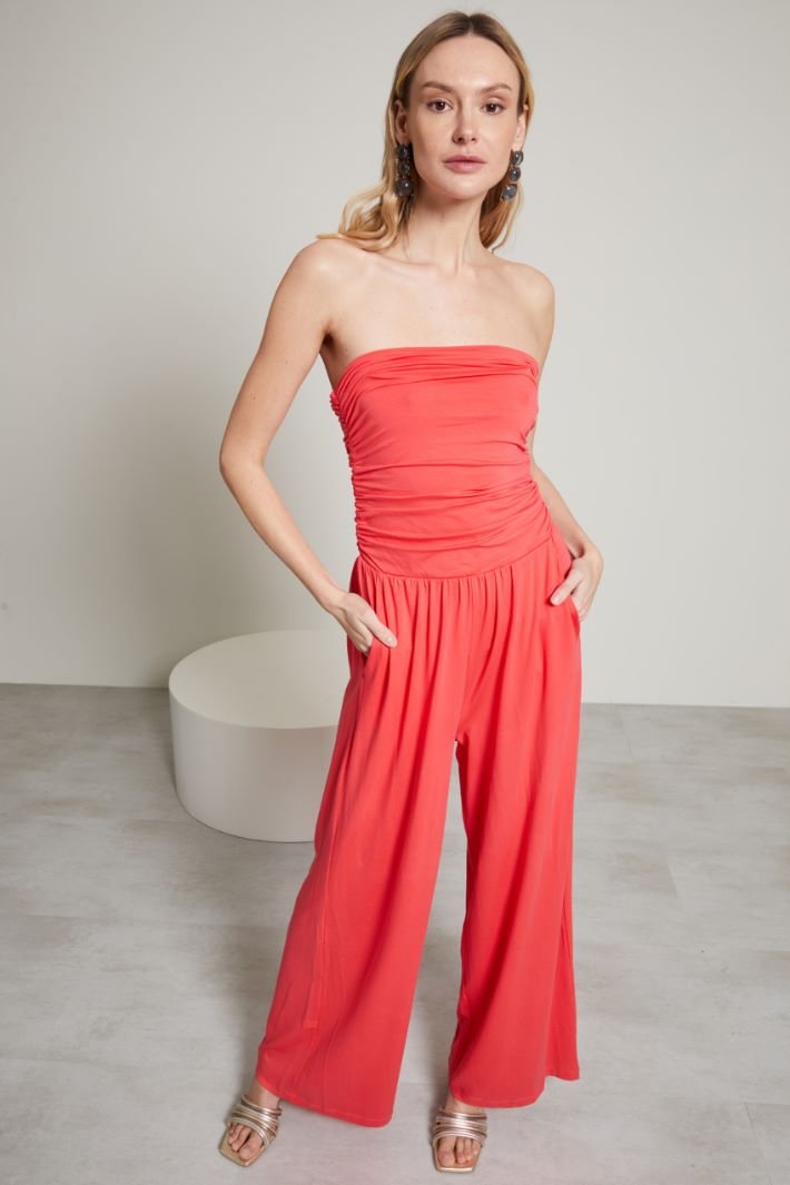 Tuta in jersey con drappeggi Fashion Market - 2