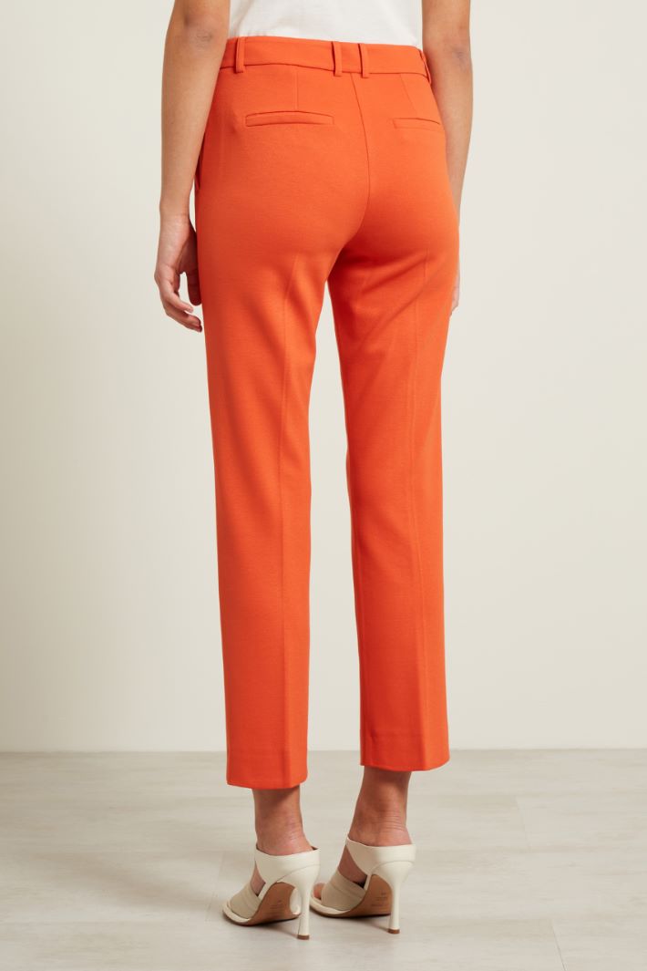 Pantaloni con piega stirata Fashion Market - 4